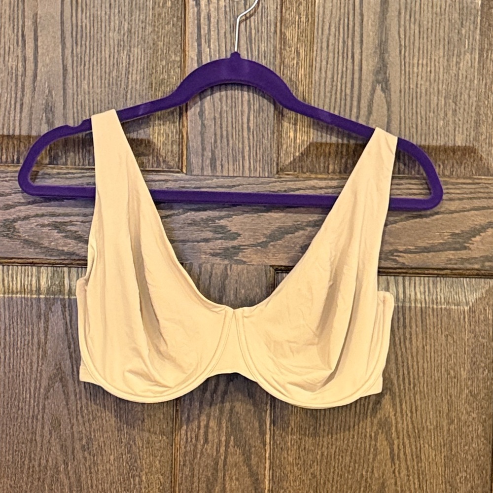 Like New! ThirdLove 24/7 Classic Unlined Nude Underwire Bra 34G (DDD)